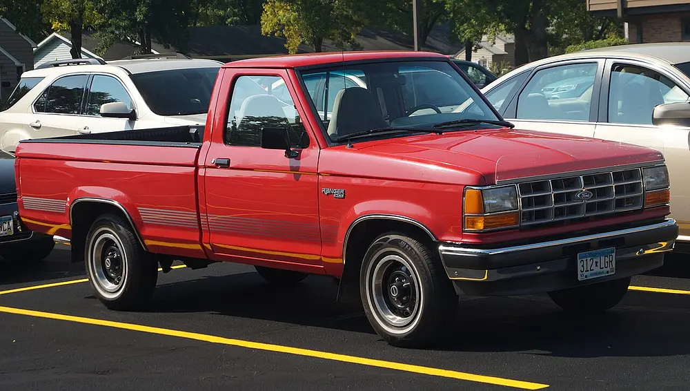 Ford Ranger Pickup 2WD 1989 · 2.9 L · 6 cylinders · Regular Gasoline · (FFS) · Automatic 4-spd · Rear-Wheel Drive