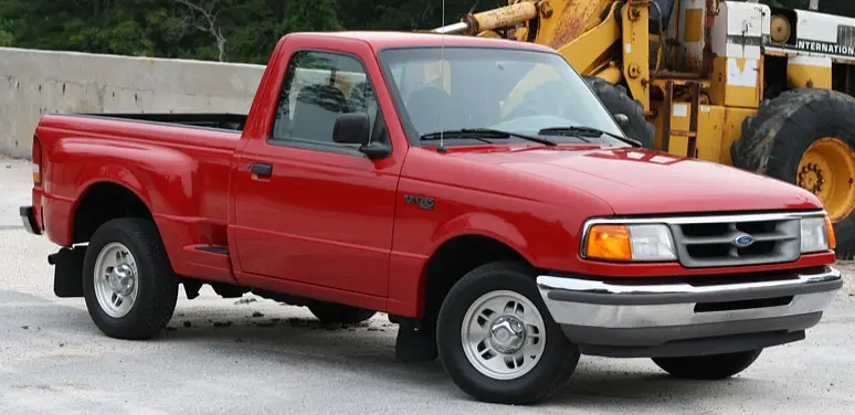 Ford Ranger Pickup 2WD 1993 · 2.3 L · 4 cylinders · Regular Gasoline · (FFS) · Automatic 4-spd · Rear-Wheel Drive