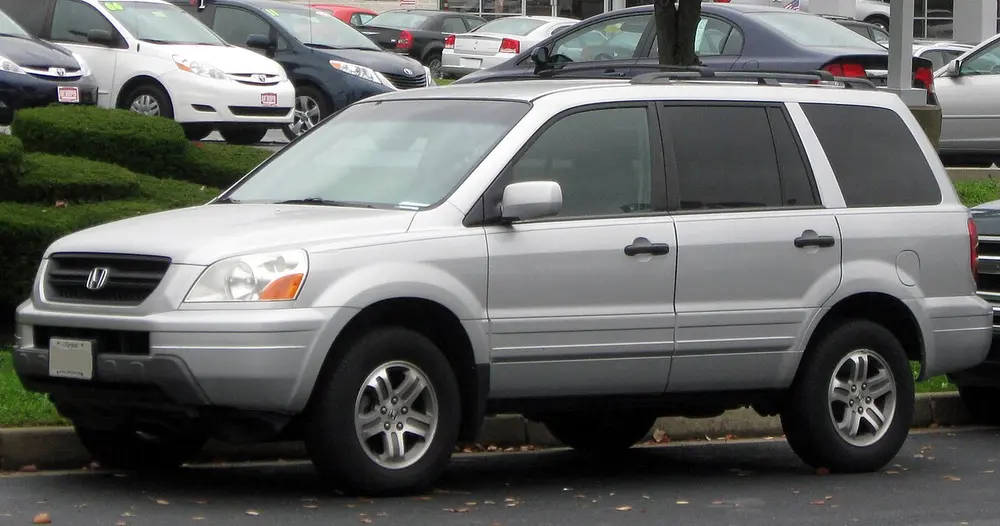 Honda Pilot 4WD 2003 · 3.5 L · 6 cylinders · Regular Gasoline · VTEC · Automatic 5-spd · CLKUP · 4-Wheel or All-Wheel Drive