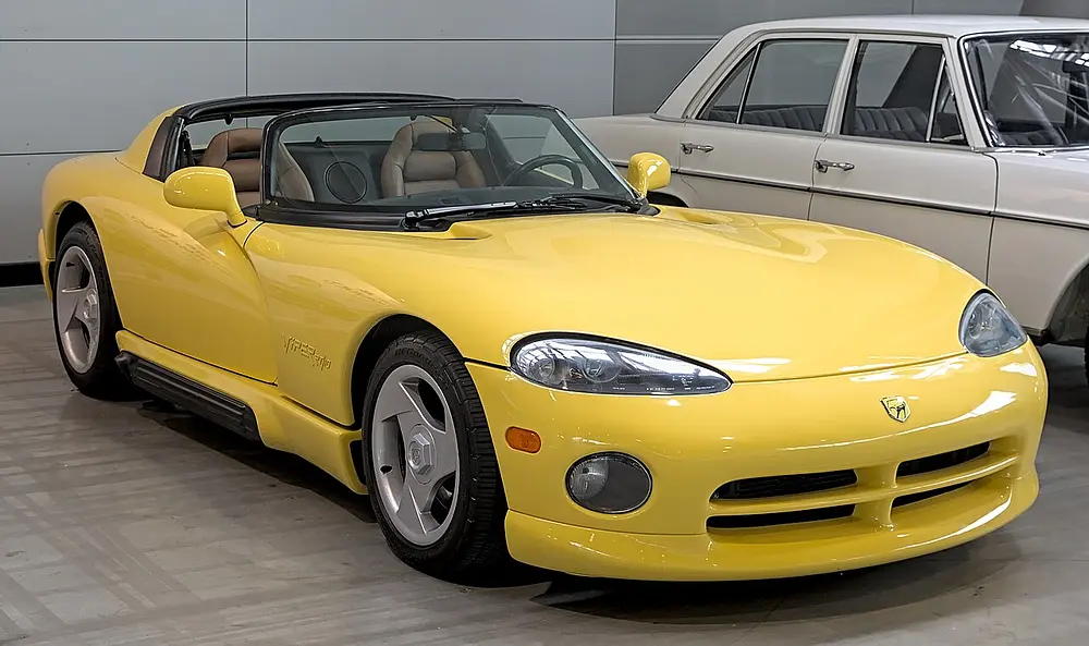 Dodge Viper 1994 · 8.0 L · 10 cylinders · Premium Gasoline · (GUZZLER)  (FFS) · Manual 6-spd · Rear-Wheel Drive