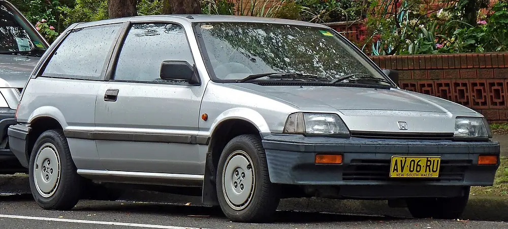 Honda Civic 1985 · 1.3 L · 4 cylinders · Regular Gasoline · CA model · Manual 4-spd · Front-Wheel Drive