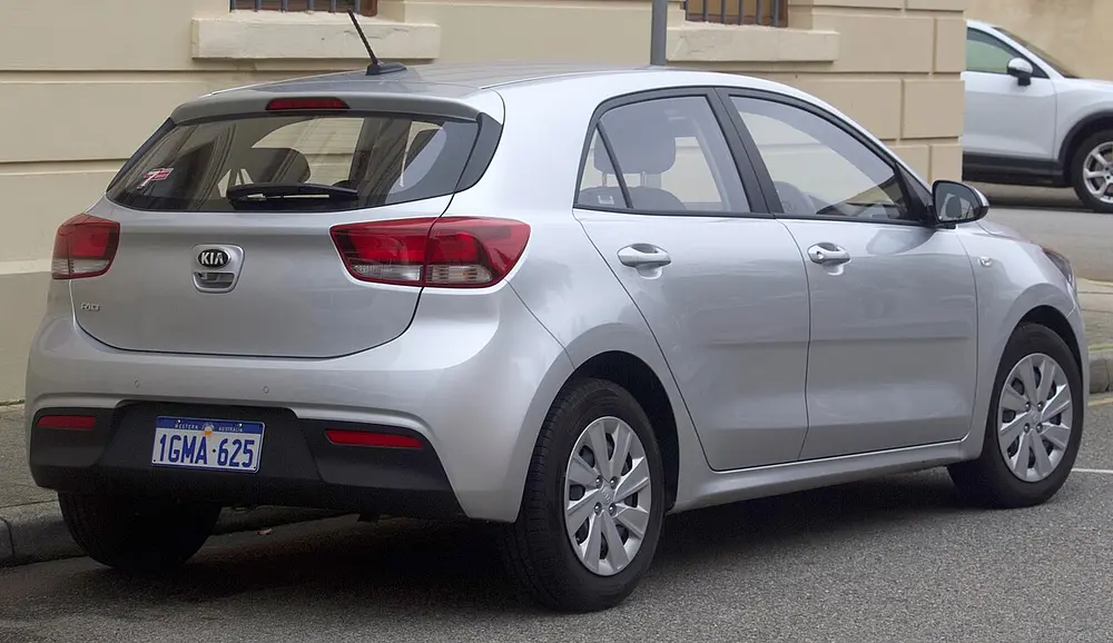 Kia Rio 2018 · 1.6 L · 4 cylinders · Regular Gasoline · SIDI · Automatic (S6) · Front-Wheel Drive