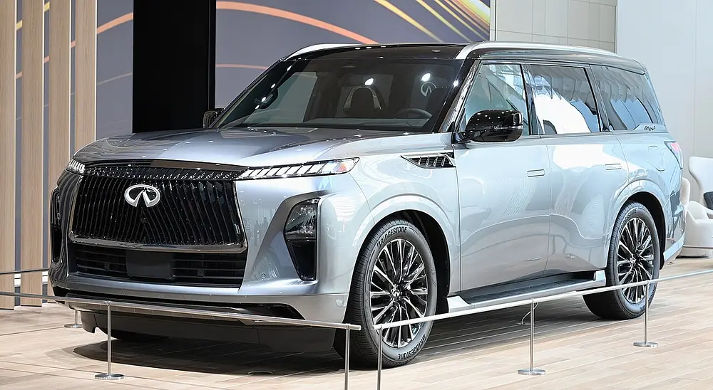 Infiniti QX80 2WD 2025 · 3.5 L · 6 cylinders · Premium Gasoline · SIDI · Automatic (S9) · Rear-Wheel Drive