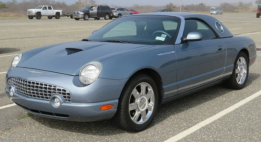 Ford Thunderbird 2002 · 3.9 L · 8 cylinders · Premium Gasoline · Automatic 5-spd · CLKUP · Rear-Wheel Drive
