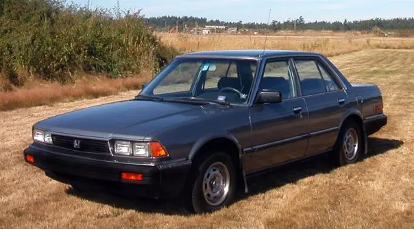 Honda Accord 1985 · 1.8 L · 4 cylinders · Regular Gasoline · (FFS) CA model · Automatic 4-spd · Front-Wheel Drive