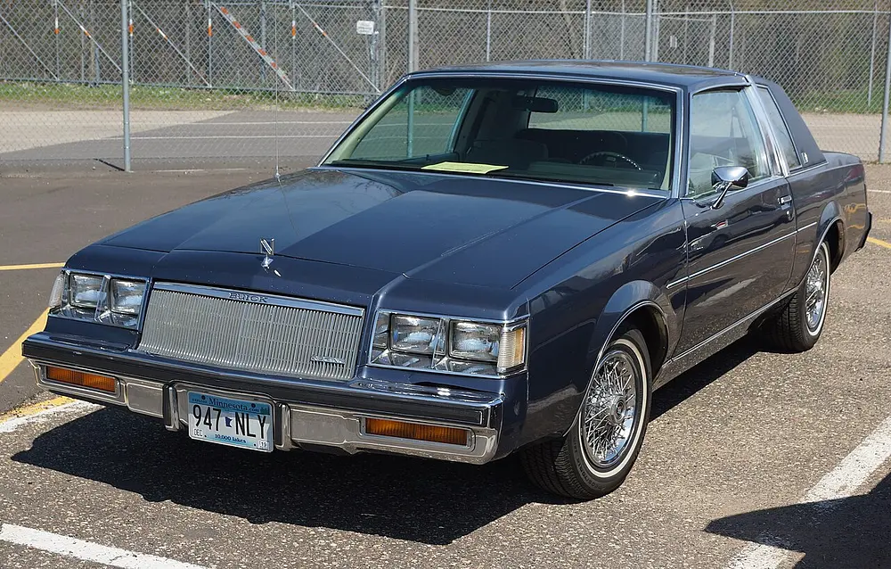 Buick Regal 1985 · 3.8 L · 6 cylinders · Regular Gasoline · (FFS) CA model · Automatic 3-spd · Rear-Wheel Drive