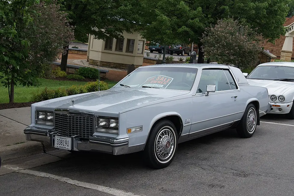 Cadillac Eldorado 1985 · 4.1 L · 8 cylinders · Regular Gasoline · (FFS) CA model · Automatic 4-spd · Front-Wheel Drive