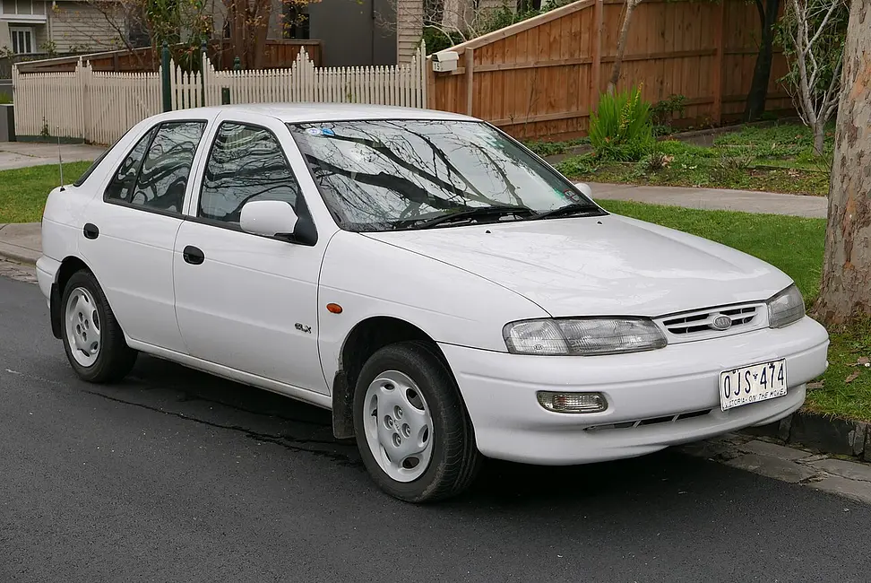 Kia Sephia 1994 · 1.6 L · 4 cylinders · Regular Gasoline · (FFS) · Automatic 4-spd · 2MODE CLKUP · Front-Wheel Drive