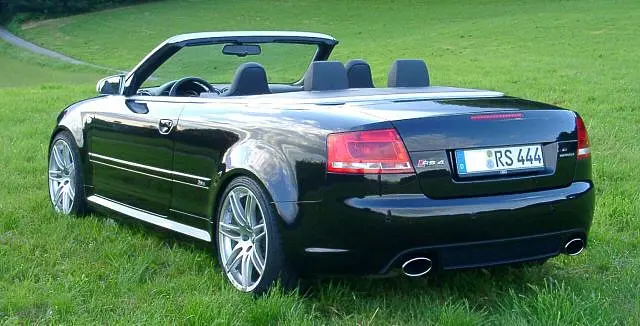 Audi RS4 Cabriolet 2008 · 4.2 L · 8 cylinders · Premium Gasoline · Manual 6-spd · 4-Wheel or All-Wheel Drive