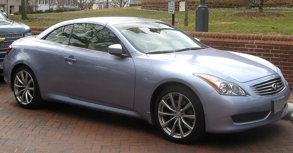 Infiniti G37 Convertible 2009 · 3.7 L · 6 cylinders · Premium Gasoline · Manual 6-spd · Rear-Wheel Drive