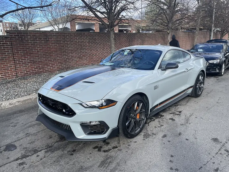 Ford Mustang Mach 1 2021 · 5.0 L · 8 cylinders · Regular Gasoline · Automatic (S10) · Rear-Wheel Drive