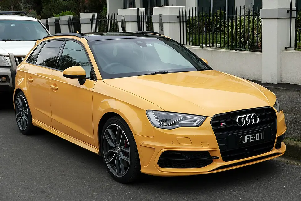 Audi S3 2015 · 2.0 L · 4 cylinders · Premium Gasoline · SIDI · Automatic (AM-S6) · All-Wheel Drive