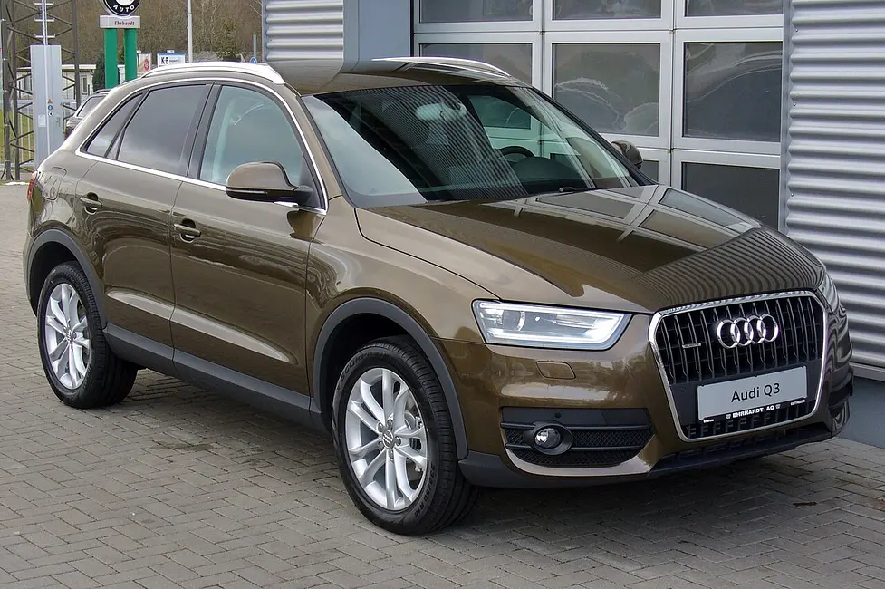 Audi Q3 2015 · 2.0 L · 4 cylinders · Premium Gasoline · SIDI · Automatic (S6) · Front-Wheel Drive