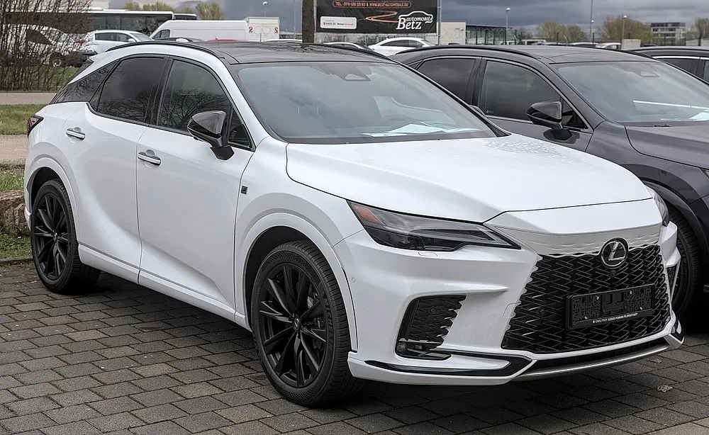 Lexus RX 350 2023 · 2.4 L · 4 cylinders · Premium Gasoline · SIDI & PFI · Automatic (S8) · Front-Wheel Drive