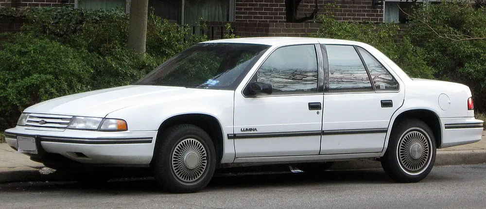 Chevrolet Lumina 1993 · 2.2 L · 4 cylinders · Regular Gasoline · (FFS) · Automatic 3-spd · CLKUP · Front-Wheel Drive