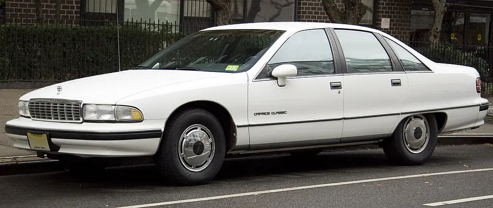 Chevrolet Caprice 1993 · 4.3 L · 6 cylinders · Regular Gasoline · (FFS) · Automatic 4-spd · CLKUP · Rear-Wheel Drive