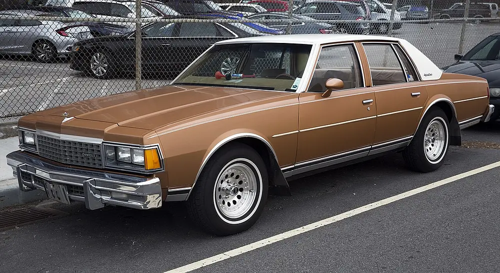 Chevrolet Caprice 1986 · 4.3 L · 6 cylinders · Regular Gasoline · (FFS) · Automatic 3-spd · Rear-Wheel Drive