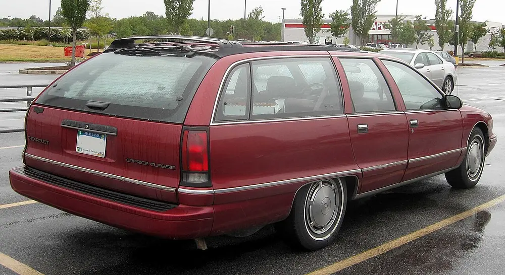 Chevrolet Caprice Wagon 1993 · 5.0 L · 8 cylinders · Regular Gasoline · (FFS) · Automatic 4-spd · CLKUP · Rear-Wheel Drive