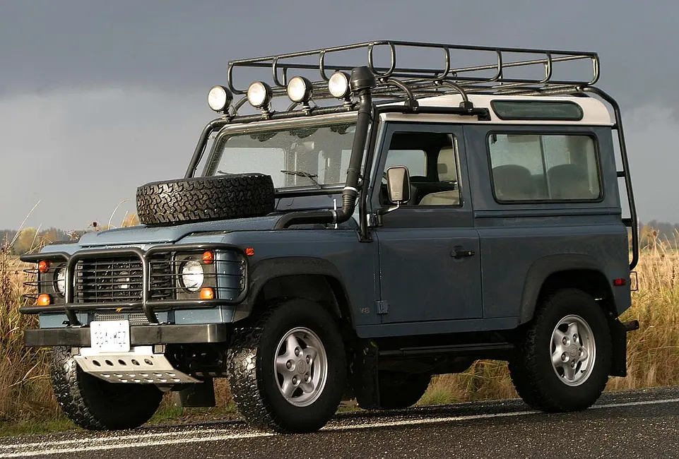 Land Rover Defender 110 1993 · 3.9 L · 8 cylinders · Premium Gasoline · (FFS) · Manual 5-spd · 4-Wheel or All-Wheel Drive