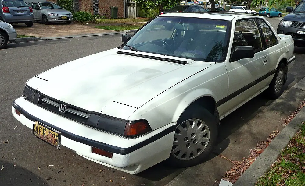 Honda Prelude 1986 · 1.8 L · 4 cylinders · Regular Gasoline · (FFS) · Automatic 4-spd · Front-Wheel Drive