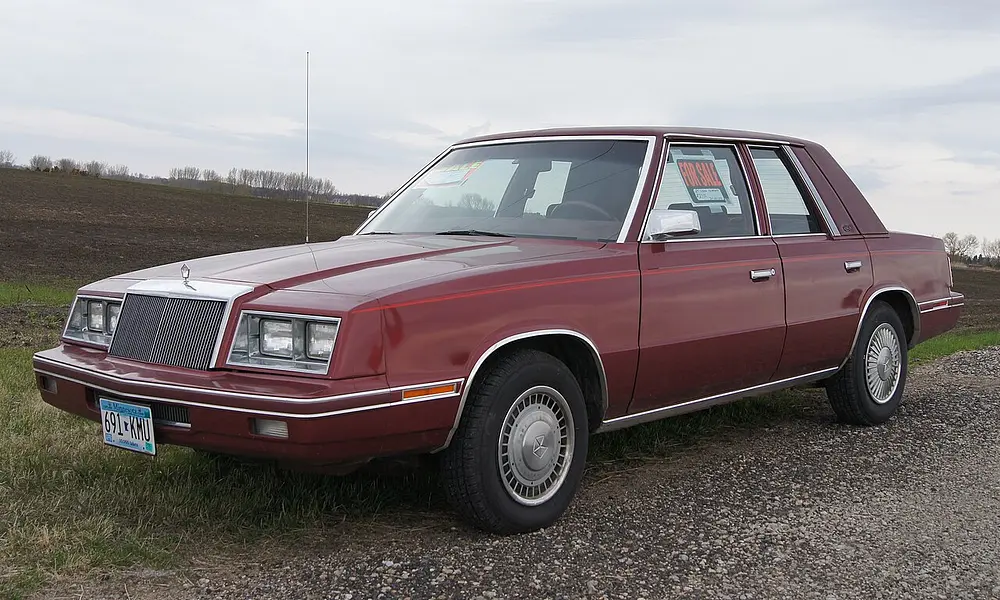 Chrysler LeBaron 1985 · 2.2 L · 4 cylinders · Regular Gasoline · (FFS) CA model · Automatic 3-spd · Front-Wheel Drive
