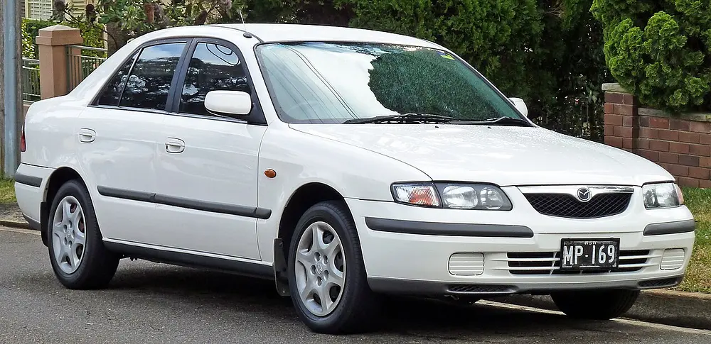 Mazda 626 1998 · 2.0 L · 4 cylinders · Regular Gasoline · Automatic 4-spd · CLKUP · Front-Wheel Drive
