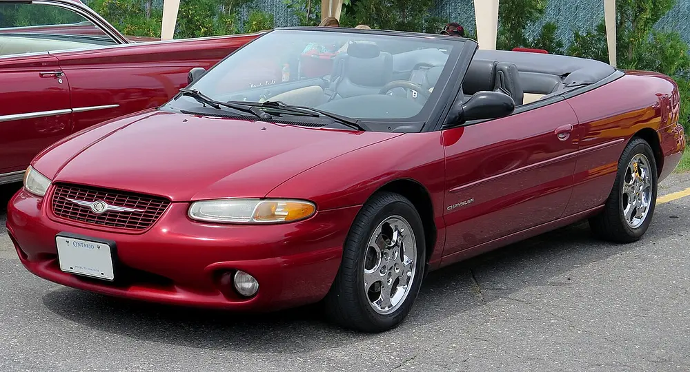 Chrysler Sebring Convertible 1996 · 2.4 L · 4 cylinders · Regular Gasoline · (FFS) · Automatic 4-spd · CLKUP · Front-Wheel Drive