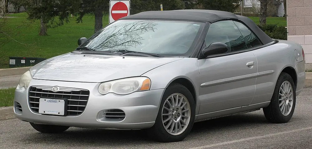 Chrysler Sebring Convertible 2004 · 2.4 L · 4 cylinders · Regular Gasoline · Automatic 4-spd · CLKUP · Front-Wheel Drive
