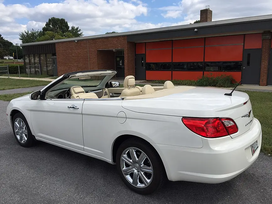 Chrysler Sebring Convertible 2008 · 2.4 L · 4 cylinders · Regular Gasoline · Automatic 4-spd · CMODE · Front-Wheel Drive