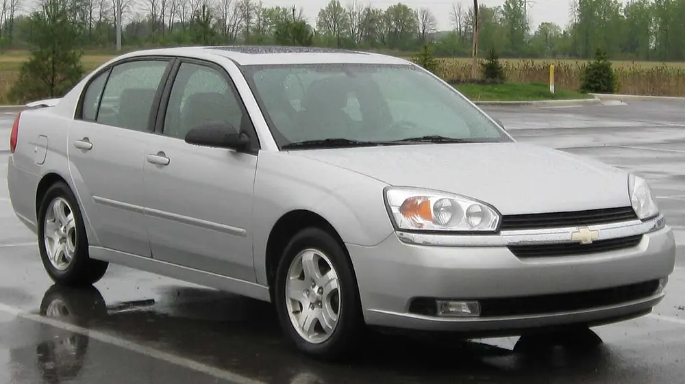Chevrolet Malibu 2004 · 2.2 L · 4 cylinders · Regular Gasoline · Automatic 4-spd · CLKUP · Front-Wheel Drive