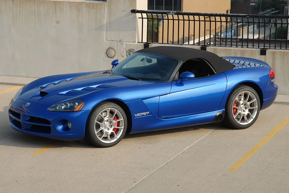 Dodge Viper Convertible 2008 · 8.4 L · 10 cylinders · Premium Gasoline · Manual 6-spd · Rear-Wheel Drive