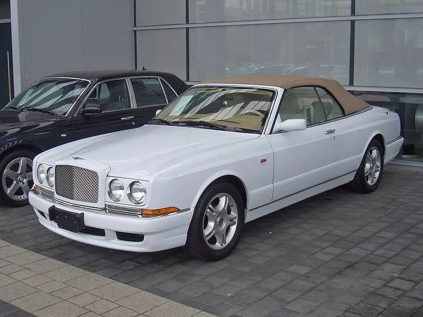 Bentley Azure 1998 · 6.7 L · 8 cylinders · Premium Gasoline · L410MT2 · Automatic 4-spd · EMS 2MODE CLKUP · Rear-Wheel Drive