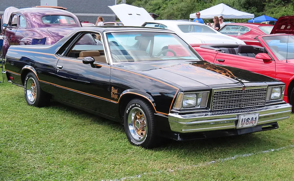 Chevrolet El Camino Pickup 2WD 1985 · 4.3 L · 6 cylinders · Regular Gasoline · (FFS) CA model · Automatic 3-spd · Rear-Wheel Drive