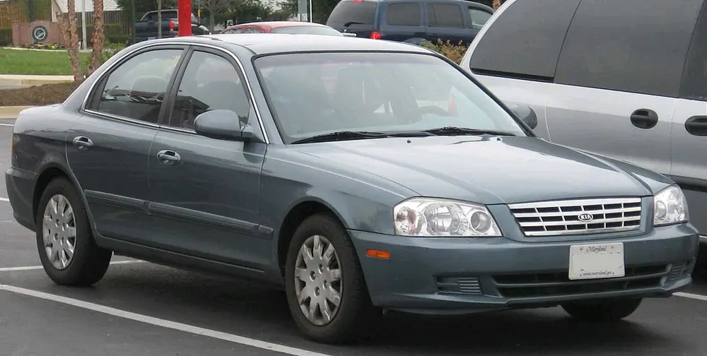 Kia Optima 2003 · 2.4 L · 4 cylinders · Regular Gasoline · Automatic 4-spd · 2MODE CLKUP · Front-Wheel Drive