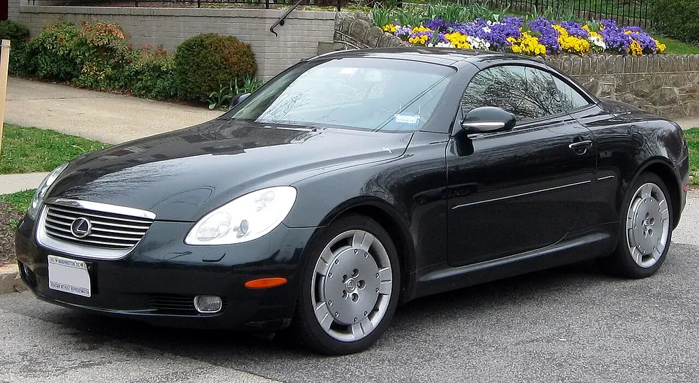 Lexus SC 300/SC 430 2002 · 4.3 L · 8 cylinders · Premium Gasoline · Automatic 5-spd · 2MODE CLKUP · Rear-Wheel Drive