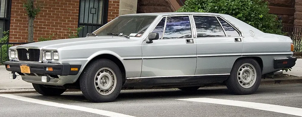 Maserati Quattroporte 1986 · 4.9 L · 8 cylinders · Regular Gasoline · (GUZZLER) · Automatic 3-spd · Rear-Wheel Drive