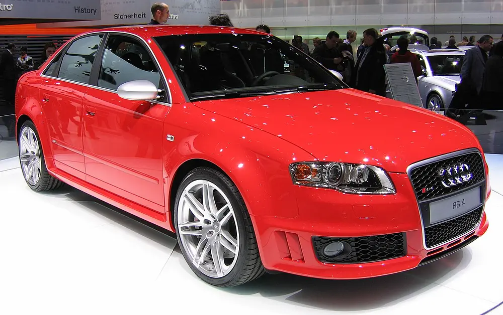 Audi RS4 2007 · 4.2 L · 8 cylinders · Premium Gasoline · Manual 6-spd · 4-Wheel or All-Wheel Drive