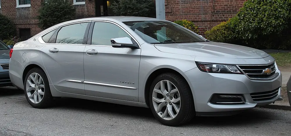 Chevrolet Impala 2014 · 2.5 L · 4 cylinders · Regular Gasoline · SIDI · Automatic (S6) · Front-Wheel Drive
