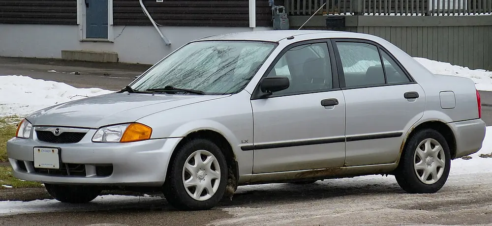 Mazda Protege 1999 · 1.6 L · 4 cylinders · Regular Gasoline · Automatic 4-spd · CLKUP · Front-Wheel Drive
