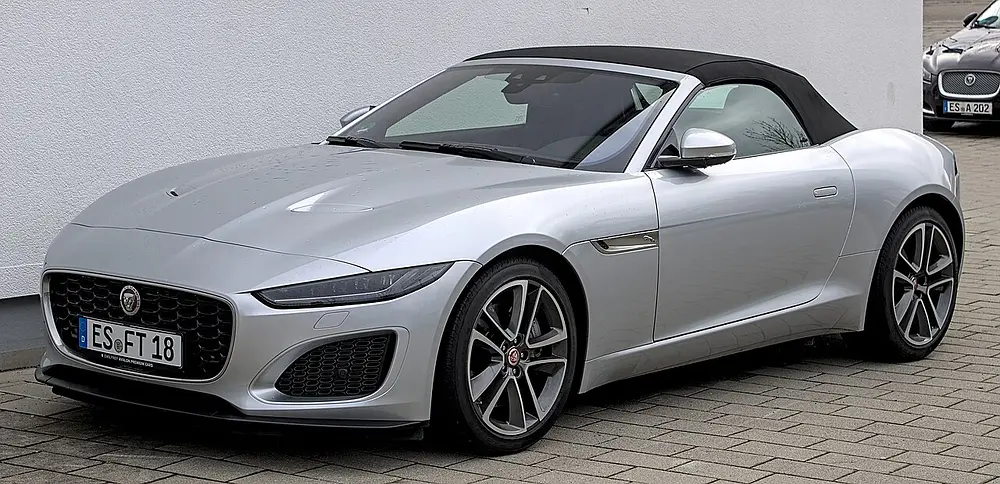 Jaguar F-Type Convertible 2021 · 2.0 L · 4 cylinders · Premium Gasoline · SIDI · Automatic (S8) · Rear-Wheel Drive