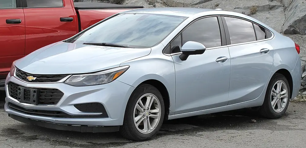 Chevrolet Cruze 1.4 L (1,364 cc) Ecotec I4 (t/c) · 103.0 kW