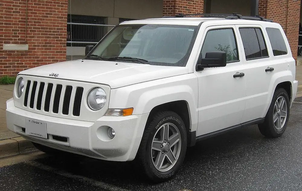 Jeep Patriot 2WD 2008 · 2.0 L · 4 cylinders · Regular Gasoline · Automatic (variable gear ratios) · VMODE CLKUP · Front-Wheel Drive