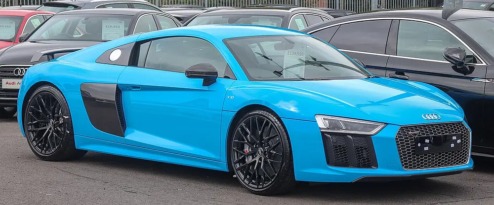 Audi R8 Coupe 2022 · 5.2 L · 10 cylinders · Premium Gasoline · SIDI & PFI · Automatic (AM-S7) · All-Wheel Drive