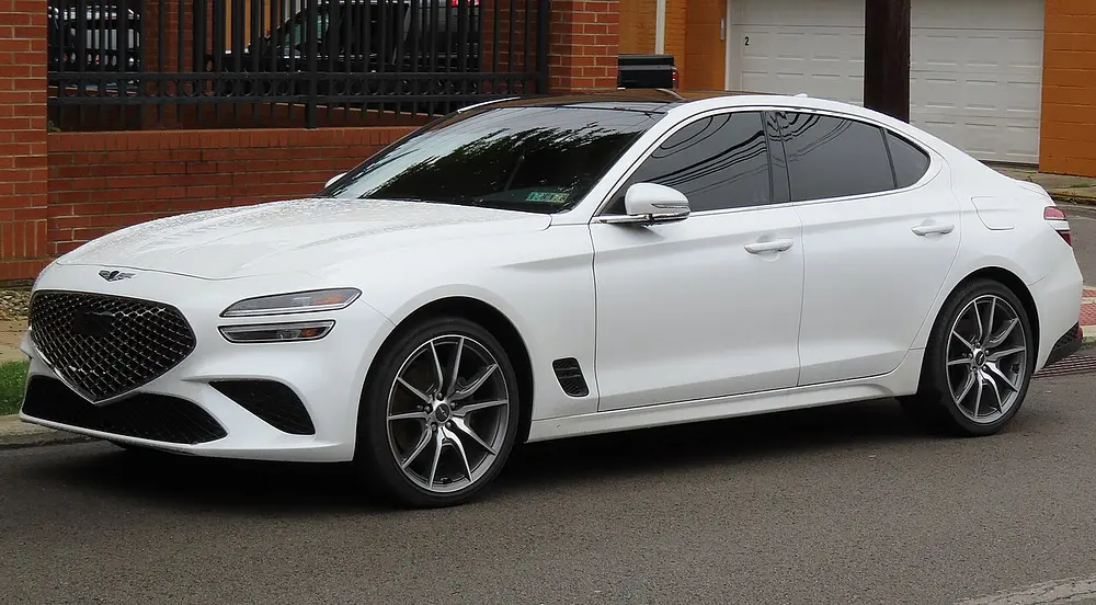 Genesis G70 AWD 2019 · 3.3 L · 6 cylinders · Premium Gasoline · SIDI · Automatic (S8) · All-Wheel Drive