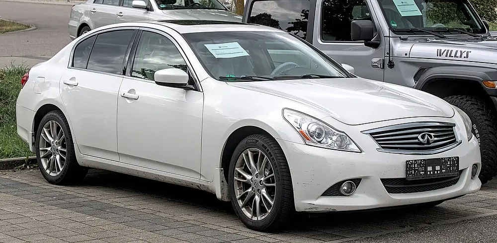 Infiniti G25 2011 · 2.5 L · 6 cylinders · Premium Gasoline · Automatic (S7) · Rear-Wheel Drive
