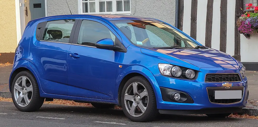Chevrolet Aveo 1.2 L (1,229 cc) LDC/LWB Ecotec I4 · 51.0 kW