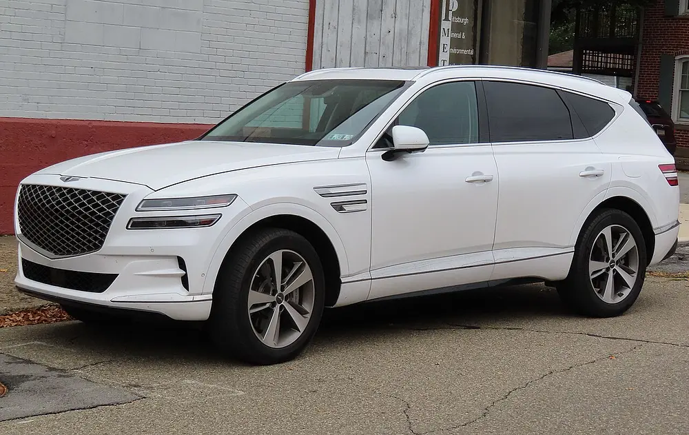 Genesis GV80 AWD 2021 · 2.5 L · 4 cylinders · Premium Gasoline · SIDI & PFI · Automatic (S8) · All-Wheel Drive