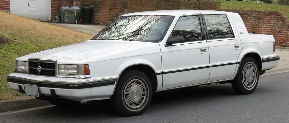 Dodge Dynasty 1993 · 2.5 L · 4 cylinders · Regular Gasoline · (FFS) · Automatic 3-spd · CLKUP · Front-Wheel Drive