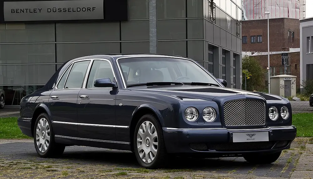Bentley Arnage 1999 · 4.4 L · 8 cylinders · Premium Gasoline · 44RA8 · Automatic 5-spd · EMS 2MODE CLKUP · Rear-Wheel Drive