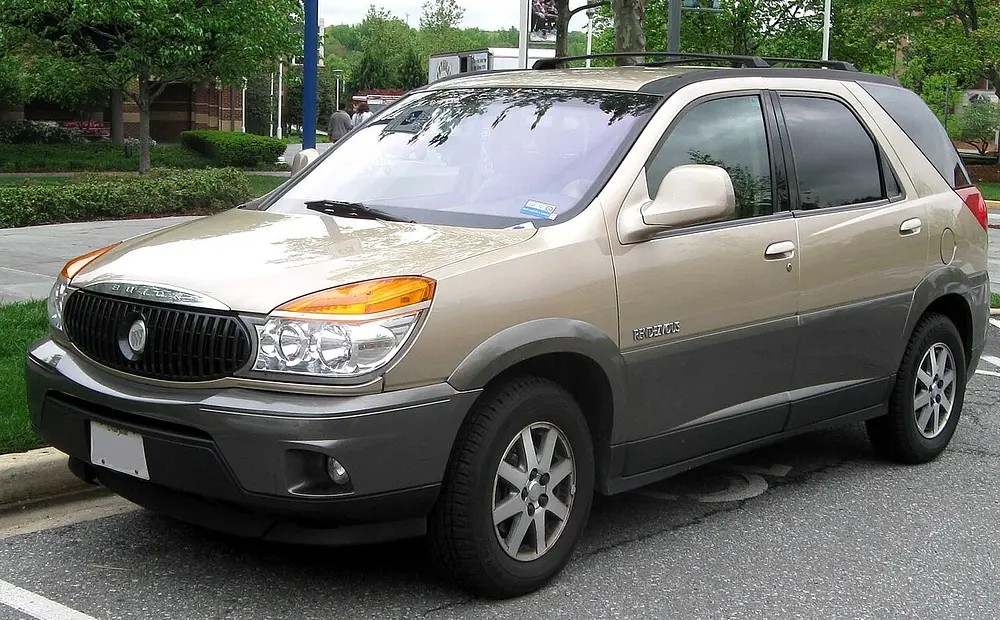 Buick Rendezvous FWD 2002 · 3.4 L · 6 cylinders · Regular Gasoline · Automatic 4-spd · CLKUP · Front-Wheel Drive